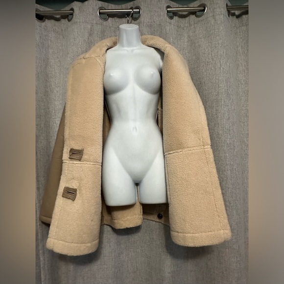 ASTR The Label (REVOLVE) Francine Vegan Leather Sherpa Lined Jacket XL NWOT - Picture 8 of 11